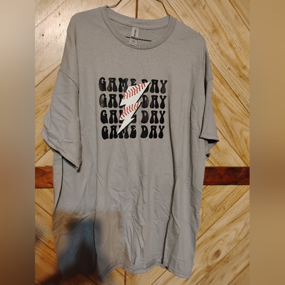 New Baseball Tee Size 2x